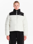 Emerson Γυναικείο Puffer Μπουφάν Κοντό 242.EW10.74 OFF WHITE/BLACK
