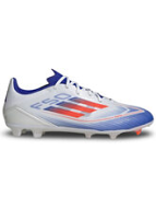 Adidas F50 League FG/MG Χαμηλά Ποδοσφαιρικά Παπούτσια με Τάπες IE0601 Cloud White / Solar Red / Lucid Blue