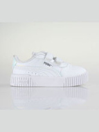 Puma Carina 2.0 Holo 2.0 V Inf Παιδικά Sneakers 398739-01 WHITE/MAUVE MIST