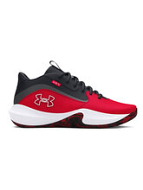 Under Armour Lockdown 7 Χαμηλά Μπασκετικά Παπούτσια 3028512-600 RED/BLACK