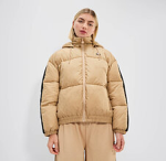 Ellesse Κοντό Γυναικείο Puffer Μπουφάν SGX21031-214 BEIGE
