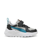 Puma Παιδικά Sneakers 391481-15 GREY/TROPICAL BLUE/BLACK