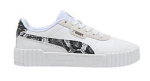 Puma Carina 3.0 Snake Chic Γυναικεία Sneakers 400723-01 WHITE/VAPOR GRAY