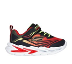 Skechers S Lights Flex Glow Ultra 400139N/BKRD BLACK/RED