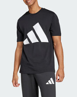 Adidas T-shirt Μπλούζα Κοντομάνικη JE8945 BLACK/WHITE