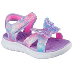 Skechers Butterfly Brites Παιδικά Πέδιλα με Σκρατς & Φωτάκια 303109L/LVMT LAVENDER/MULTI Skechers Butterfly Brites Παιδικά Πέδιλα με Σκρατς & Φωτάκια 303109L/LVMT LAVENDER/MULTI