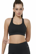 Body Action Γυναικείο Αθλητικό Μπουστάκι 041522-01 BLACK