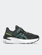 Asics Gt-1000 13 Παιδικά Παπούτσια 1014A344-008 BLACK/JASPER GREEN