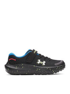 Under Armour UA BPS Surge 4 AC Παιδικά Παπούτσια 3027104-006 BLACK/YLW