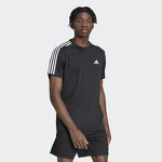Adidas Train Essentials 3-Stripes Training Tee IB8150 BLACK/WHITE