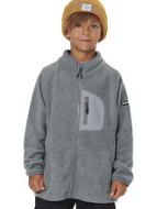 Body Action Αθλητική Παιδική Ζακέτα Full-Zip Fleece 074505-03E DARK MEL GREY