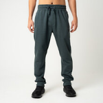 Benation Logo Open Hem Pant 02302312-4F PETROL