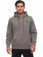 Benation Logo Full Zip Hoodie 07302501-3F CHARCOAL