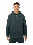 Benation Logo Full Zip Hoodie 07302501-4F PETROL