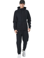 Body Action Men's Sport Gym Tech Joggers 023532-01 BLACK