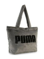 Puma Up Faux Fur Shopper Τσάντα 091712-03 CAST IRON