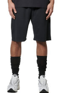 Body Action Men's Essentials French Terry Shorts 033616-01 BLACK