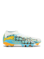 Puma FUTURE 9 MATCH PLAYMKR FG/AG 109217 01 WHITE-VIBRANT BLUE- SUNSTREAM