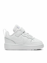 Nike Αθλητικά Παιδικά Παπούτσια Court Borough Low 2 BQ5453-100 Λευκά 