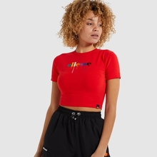 Ellesse Γυναικεία Μπλούζα Romancia crop top SGI11087-823 RED