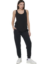 Body Action Women's Modal Joggers 021625-01 BLACK