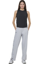 Body Action Women's Wide-Leg Yoga Trousers 021626-03A LIGHT GREY