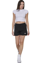 Body Action Women's 2in1 Sports Shorts 031618-01 BLACK