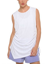 Body Talk Γυναικεία Αθλητική Αμάνικη Μπλούζα 1261-904023-00200 WHITE