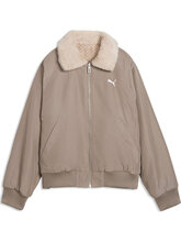 PUMA Κοντό Γυναικείο Μπουφάν Διπλής Όψης 694566-81 GRAY PUMA Κοντό Γυναικείο Μπουφάν Διπλής Όψης 694566-81 GRAY