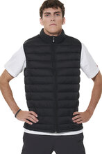 BODY ACTION MEN'S PACKABLE QUILTED VEST 073635-01 BLACK