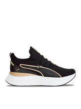 PUMA Softride Sabrina PolChro Wns 313719 01 PUMA BLACK- PUMA WHITE-P GOLD PUMA Softride Sabrina PolChro Wns 313719 01 PUMA BLACK- PUMA WHITE-P GOLD