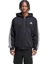 ADIDAS M 3S FL FZ HD Ζακέτα με Κουκούλα KY6559 BLACK/WHITE