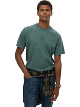 Superdry Micro Logo T-Shirt M1012131A-E4C STORMY GREEN 