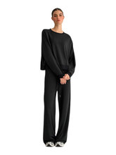 BODY TALK Μακρύ Γυναικείο Φούτερ 1262-909126-00100 BLACK