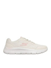 SKECHERS GO WALK FLEX Γυναικεία Sneakers 125526/NTPK NATURAL/ PINK