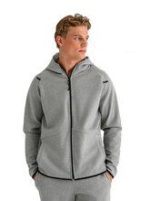 BODY TALK Ανδρική Ζακέτα με Κουκούλα 1262-954222-54680 GREY MEL