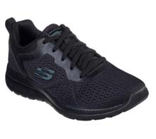 Skechers Engineered Mesh Lace-Up 12607-BBK Skechers Engineered Mesh Lace-Up 12607-BBK