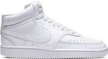 Nike Court Vision Mid Γυναικεία Μποτάκια CD5436-100 Λευκά